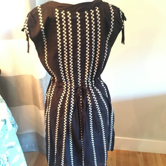 MARC by Marc Jacobs Blue Floral Embroidered Dress - Picture 5 of 9